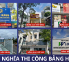 BÁO GIÁ THI CÔNG BẢNG HIỆU CÔNG TY THEO TỪNG CHẤT LIỆU