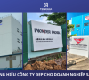 MẪU BẢNG HIỆU CÔNG TY ĐẸP CHO DOANH NGHIỆP SẢN XUẤT