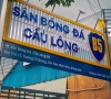 LÀM BẢNG HIỆU SÂN CẦU LÔNG BÌNH DƯƠNG