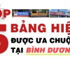 TOP 5 BẢNG HIỆU ĐƯỢC LÀM NHIỀU TẠI BÌNH DƯƠNG TRONG ĐẦU NĂM 2025
