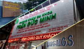 LÀM BẢNG HIỆU CÔNG TY MICA ĐẸP, NHIỀU MÀU SẮC