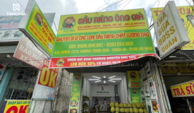 LÀM BẢNG HIỆU QUẢNG CÁO CHO QUÁN ĂN 
