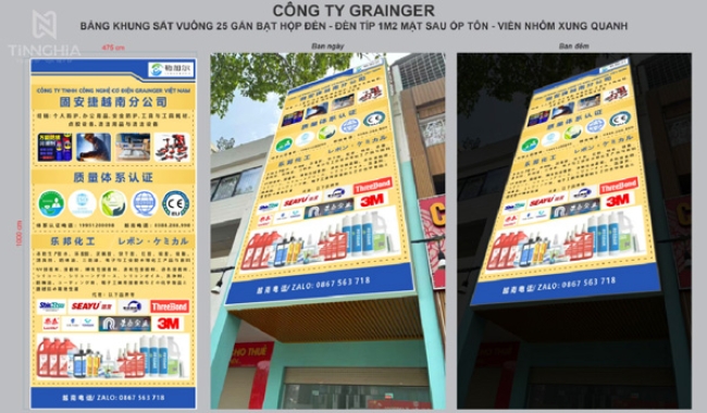 BIỂN HỘP QUẢNG CÁO TPHCM | Xưởng Gia Công Quảng Cáo Tín Nghĩa