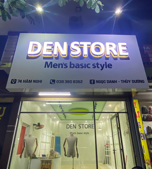 10+ MẪU BẢNG HIỆU SHOP THỜI TRANG QUẦN ÁO ĐẸP