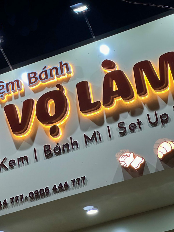15+ MẪU BẢNG HIỆU TIỆM BÁNH ĐẸP BẮT MẮT