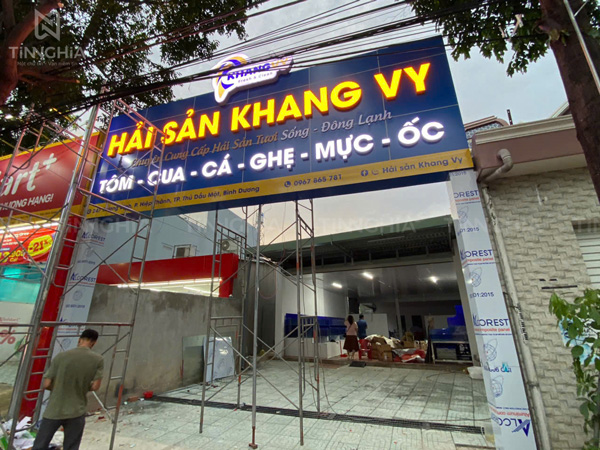 ỐP BẢNG HIỆU ALU PHÚ GIÁO