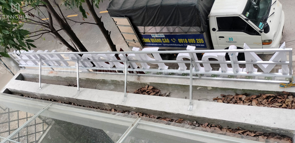 LÀM CHỮ NỔI KHUNG SẮT BÌNH DƯƠNG