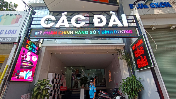 LÀM CHỮ NỔI KHUNG SẮT BÌNH DƯƠNG