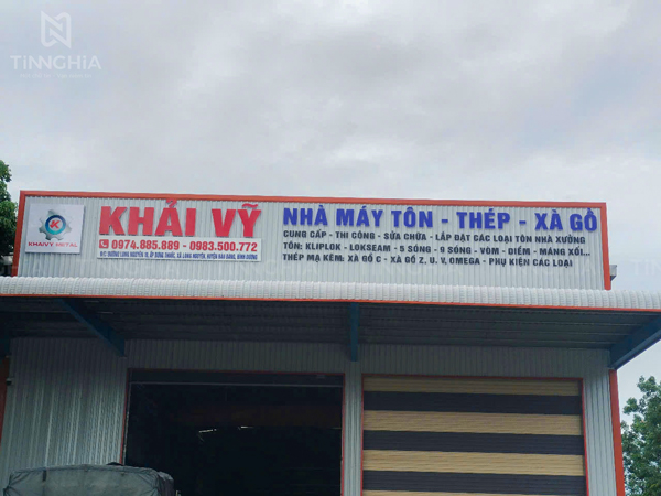 Báo giá làm chữ nổi mica công ty TPHCM