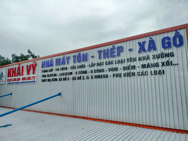 LÀM CHỮ NỔI MICA TPHCM