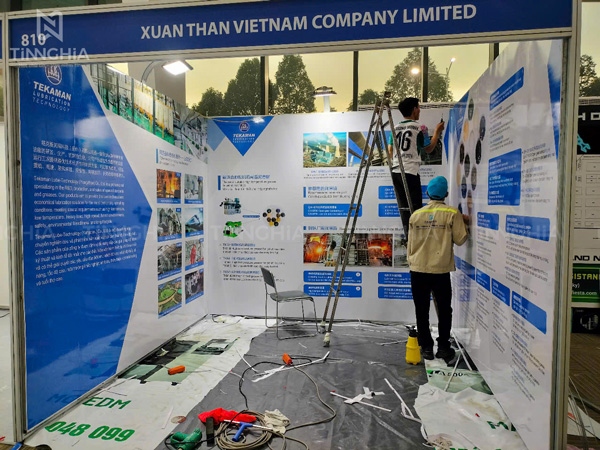 THI CÔNG GIAN HÀNG TIÊU CHUẨN HỘI CHỢ TRIỂN LÃM