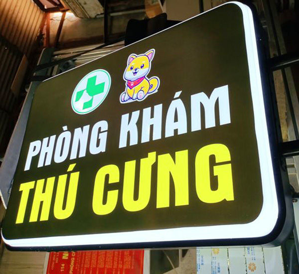 MẪU BIỂN HIỆU PHÒNG KHÁM ĐẸP SANG TRỌNG