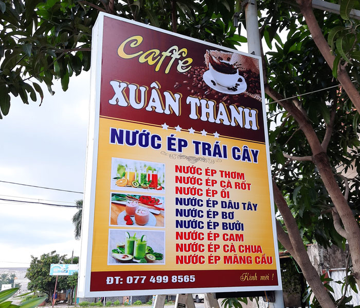 MẪU BẢNG HIỆU QUÁN CAFE ĐẸP THU HÚT TẠI BÌNH DƯƠNG