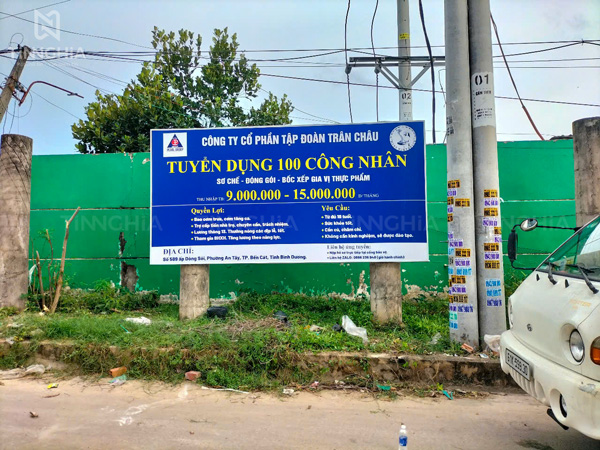 IN BẠT TUYỂN DỤNG BÌNH DƯƠNG