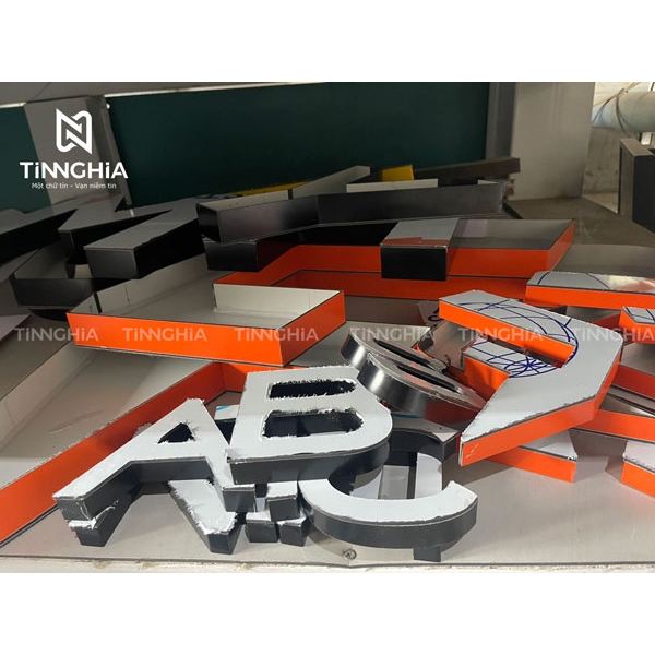 Chữ Nổi Alu - Logo Nổi