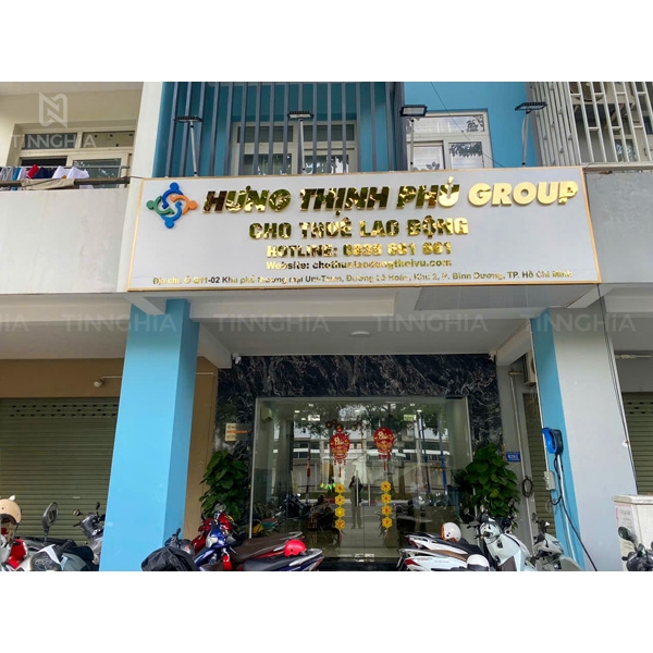 THI CÔNG  BẢNG HIỆU CÔNG TY TRỌN GÓI TẠI BÌNH DƯƠNG