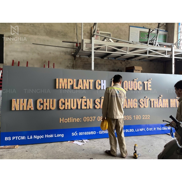 BẢNG HIỆU ALU CHỮ NỔI THUẬN AN