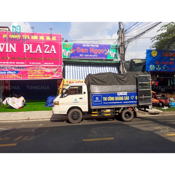 BẢNG HIỆU BẠT HIFLEX DĨ AN