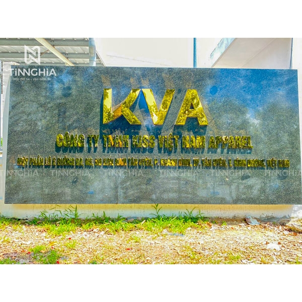 BẢNG HIỆU CHỮ INOX VÀNG GƯƠNG BÌNH DƯƠNG