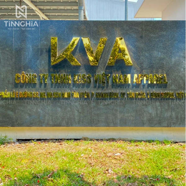 BẢNG HIỆU CHỮ INOX VÀNG GƯƠNG BÌNH DƯƠNG