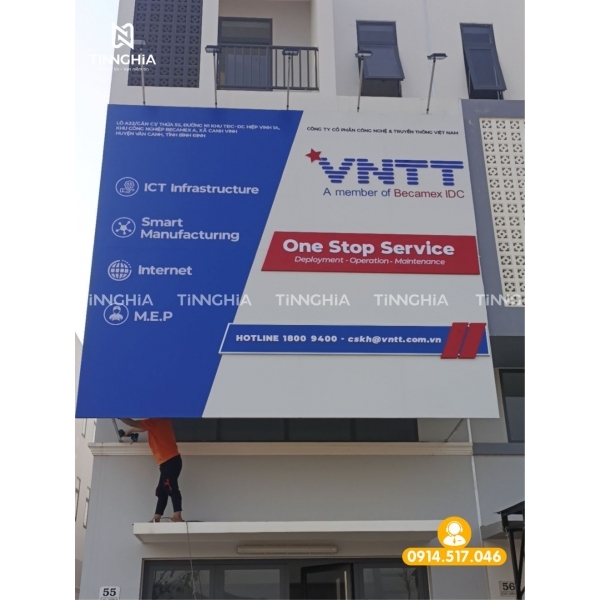 Làm Bảng Hiệu Quảng Cáo Công Ty Ở Bình Dương