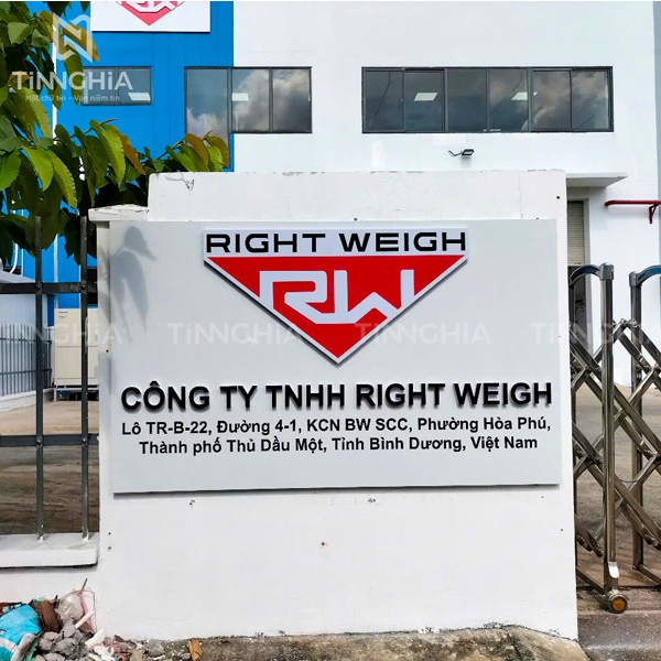 BẢNG HIỆU CÔNG TY BẰNG ALU BÌNH DƯƠNG | BIỂN ỐP ALU, CHỮ NỔI ALU...