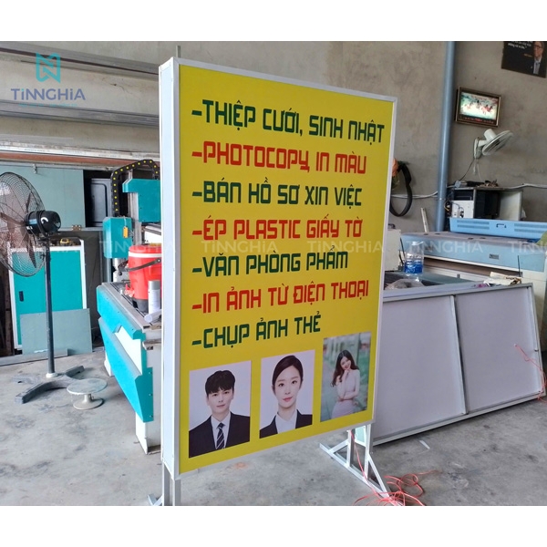 BẢNG HIỆU HỘP ĐÈN DĨ AN