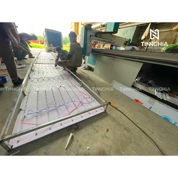 BẢNG HIỆU HỘP ĐÈN LED THỦ DẦU MỘT