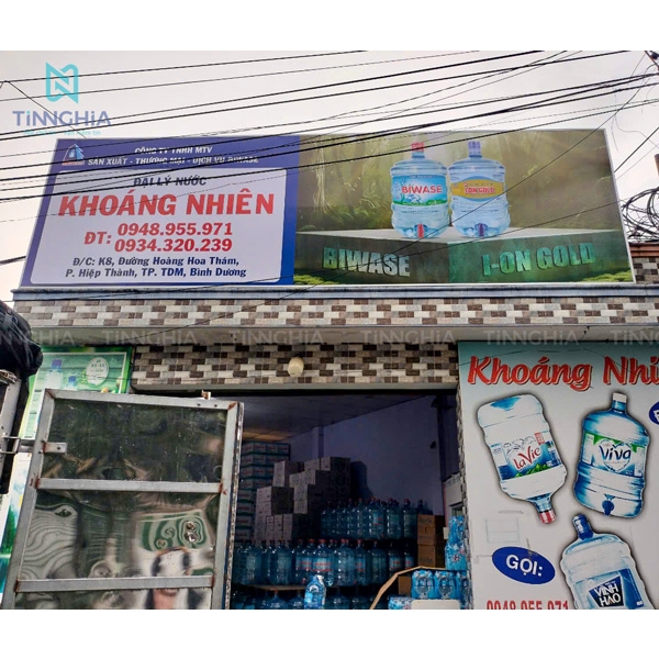 BẢNG HIỆU KHUNG SẮT CĂNG BẠT HIFLEX