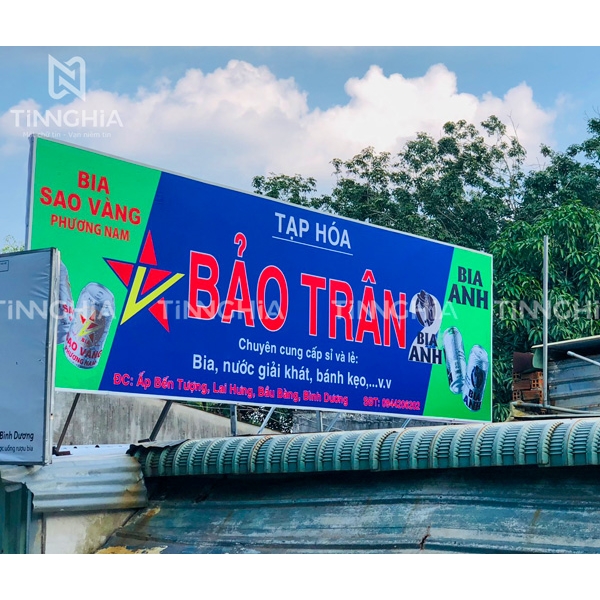 BẢNG HIỆU KHUNG SẮT CĂNG BẠT HIFLEX