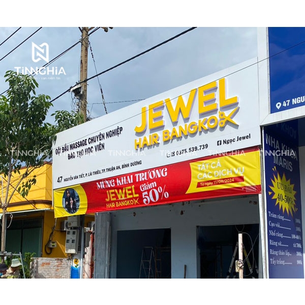LÀM BẢNG HIỆU CÔNG TY THUẬN AN