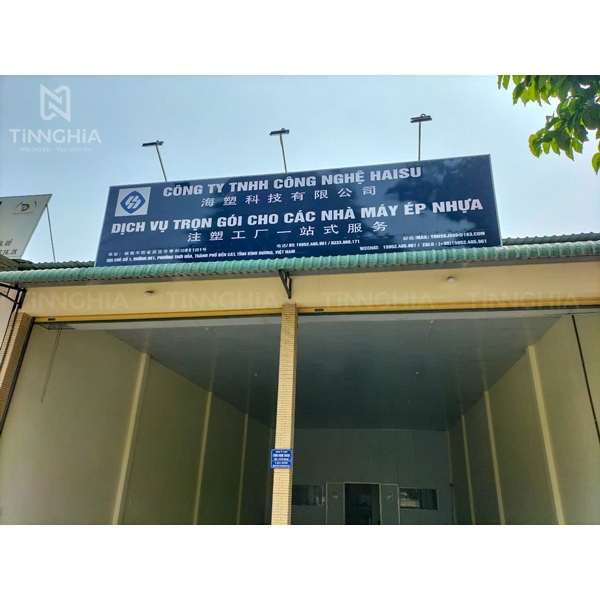 LÀM BẢNG HIỆU TÔN DÁN DECAL