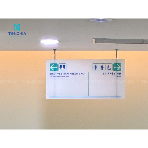 LẮP ĐẶT BẢNG MICA TẠI BỆNH VIỆN COLUMBIA BÌNH DƯƠNG
