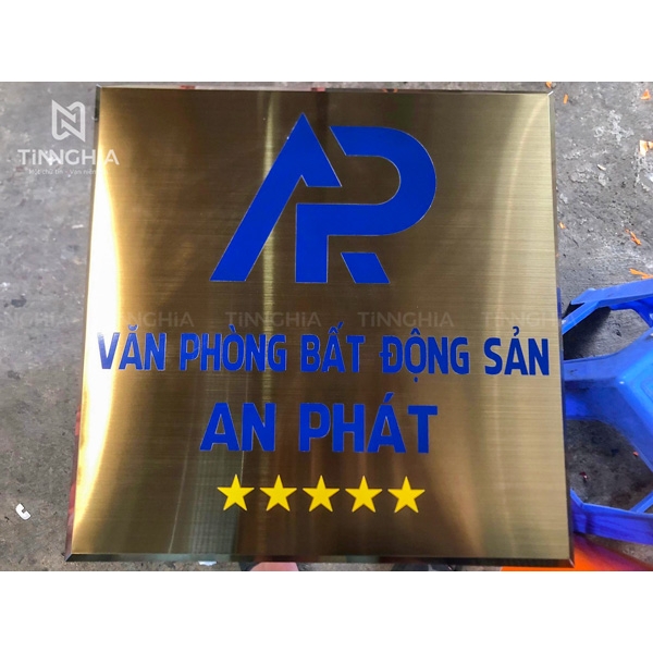 LÀM BẢNG SỐ NHÀ INOX ĐẸP TẠI BÌNH DƯƠNG