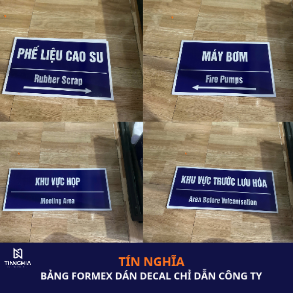 Thiết kế bảng thông tin alu cho công ty IDS | Tín Nghĩa