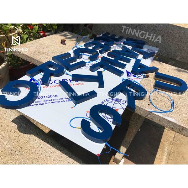CHỮ INOX GIÁ RẺ BÌNH DƯƠNG