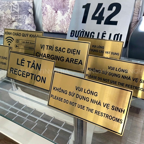 BIỂN CHỈ DẪN INOX BÌNH DƯƠNG | GIÁ TỐT, GIAO HÀNG TẬN NƠI