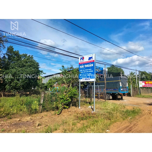 BIỂN HIỆU ALU CHỮ NỔI DĨ AN