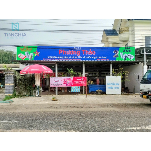 BIỂN HIỆU BẰNG TÔN DĨ AN