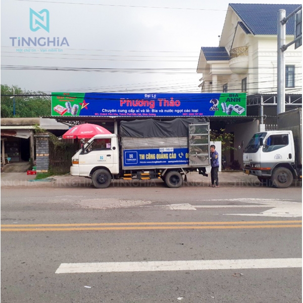 BIỂN HIỆU BẰNG TÔN DĨ AN | LÀM BIỂN HIỆU TÔN BÌNH DƯƠNG