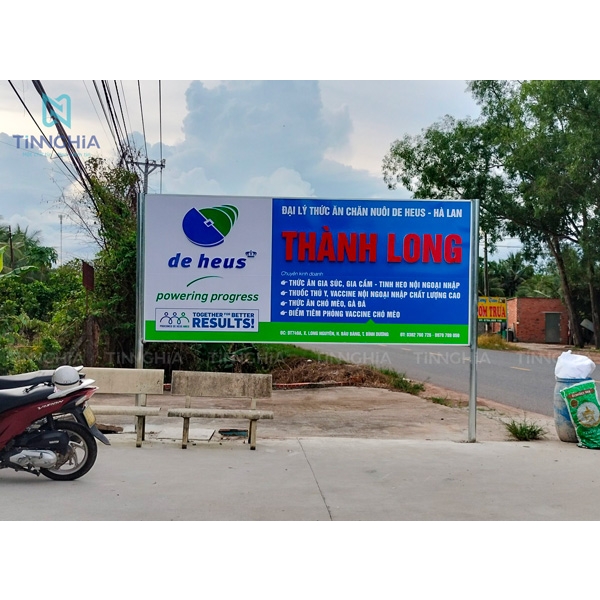 BIỂN HIỆU BẰNG TÔN DĨ AN