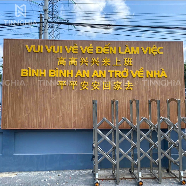 BIỂN HIỆU MICA THỦ DẦU MỘT | LÀM CHỮ MICA GIÁ RẺ BÌNH DƯƠNG