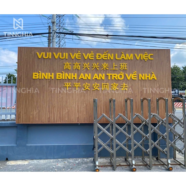 BIỂN HIỆU MICA THỦ DẦU MỘT