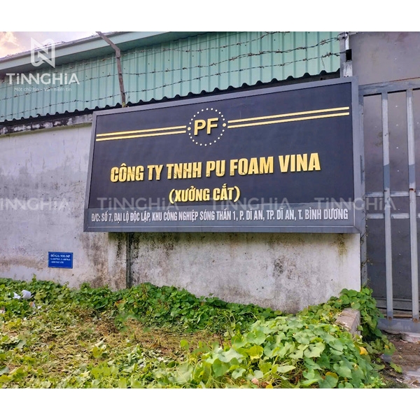 CHỮ INOX VÀNG THUẬN AN
