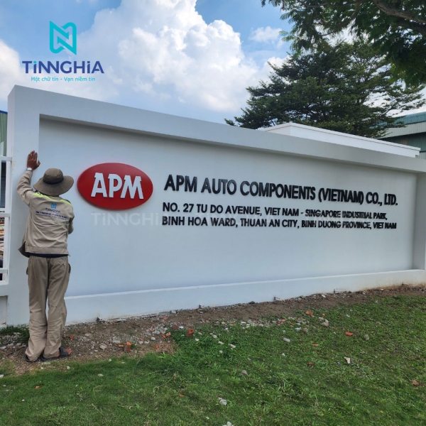 CHỮ NỔI INOX BÌNH DƯƠNG GIÁ RẺ #APM