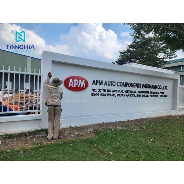 CHỮ NỔI INOX BÌNH DƯƠNG GIÁ RẺ #APM
