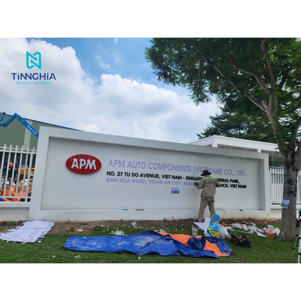 CHỮ NỔI INOX BÌNH DƯƠNG GIÁ RẺ #APM