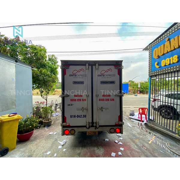 DÁN DECAL XE TẢI TÂN UYÊN
