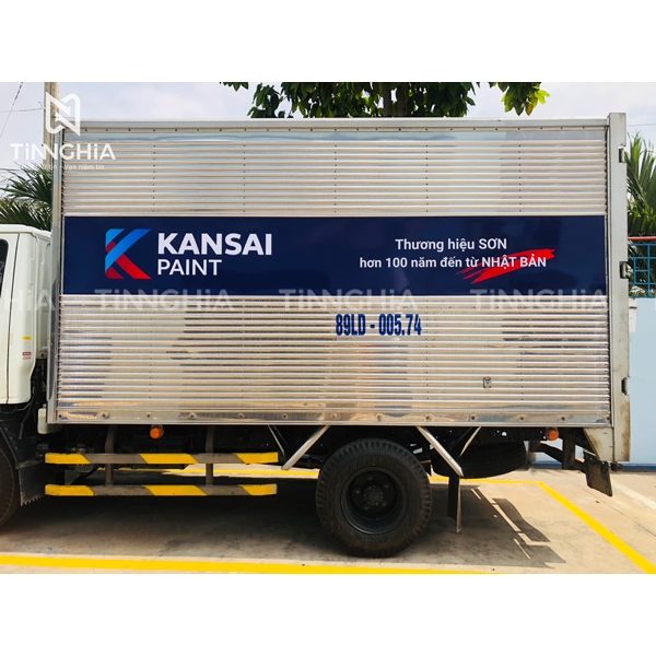 DÁN DECAL XE TẢI TÂN UYÊN