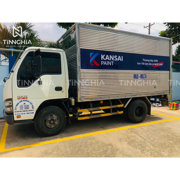 DÁN DECAL XE TẢI TÂN UYÊN